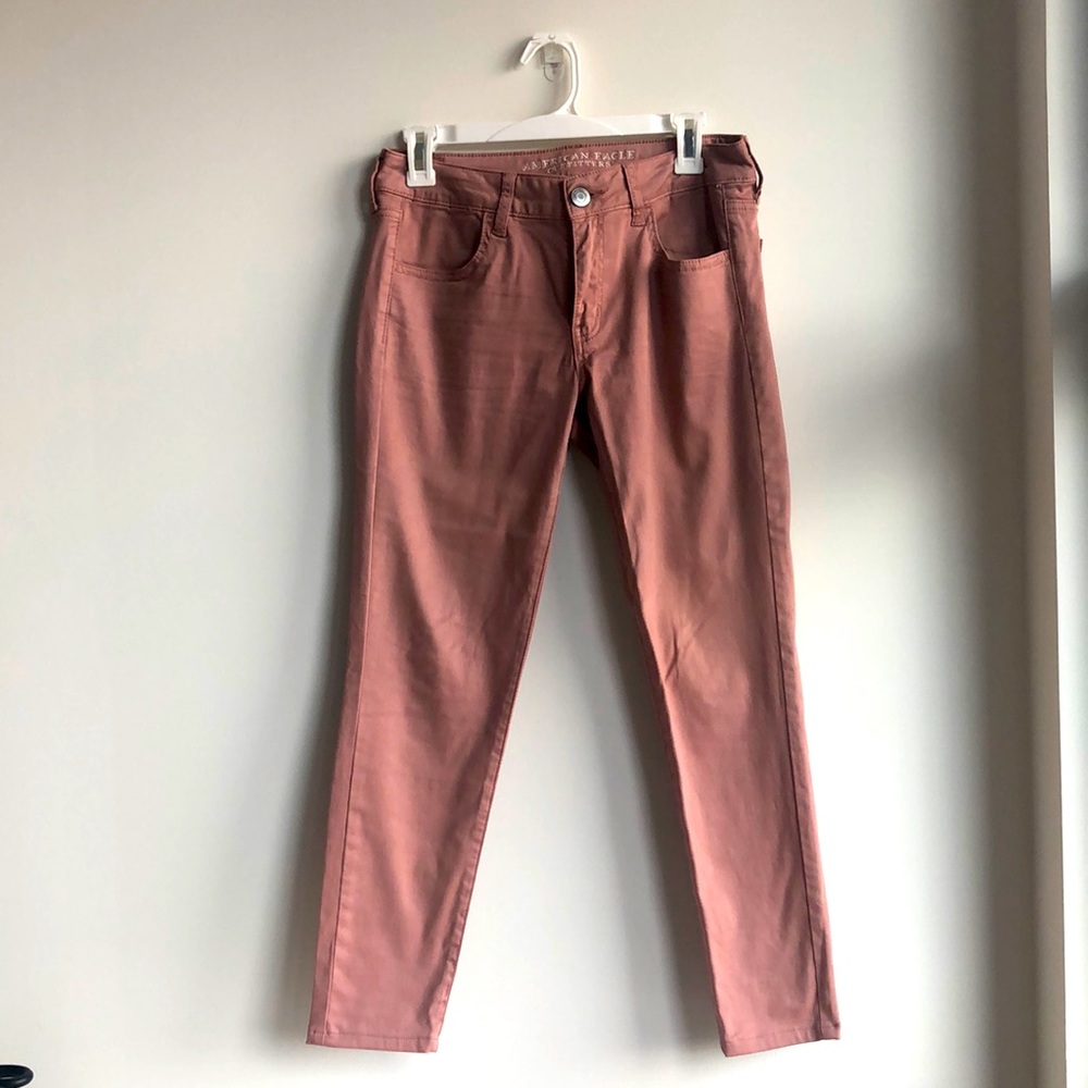 American Eagle Jegging - Women's size 8 - Desert Rose/Blush color